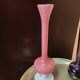 Lot de 3  vases soliflores en verre style mid century modern