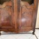 Solid walnut wardrobe/bookcase