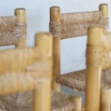 Perriand style dining room chairs