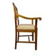 Dutch Empire Lyre Back Armchair in Cherrywood