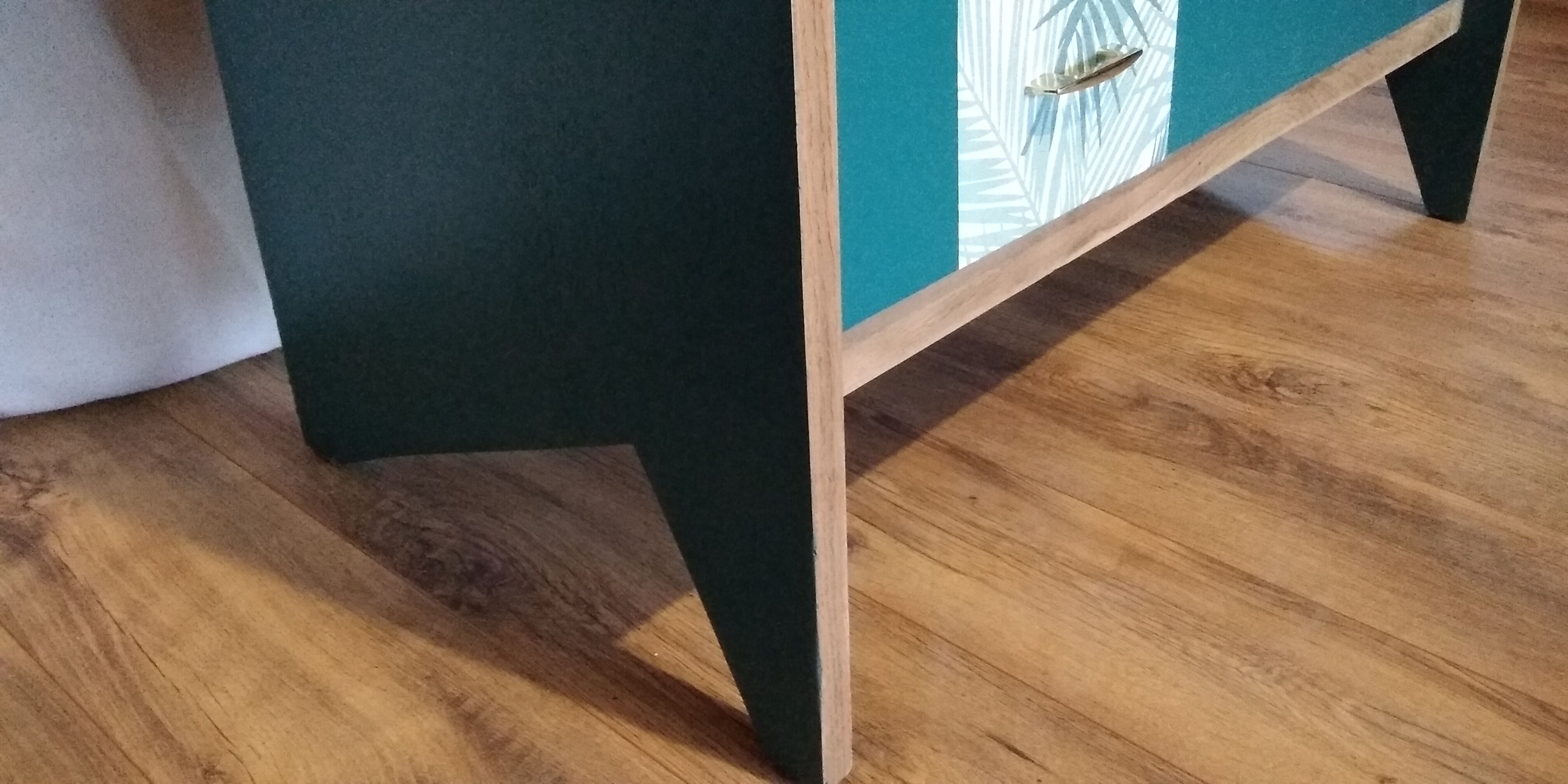 Vintage Scandinavian style chest of drawers