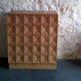 Brutalist sideboard by De Coene in Belgium in the 70s
