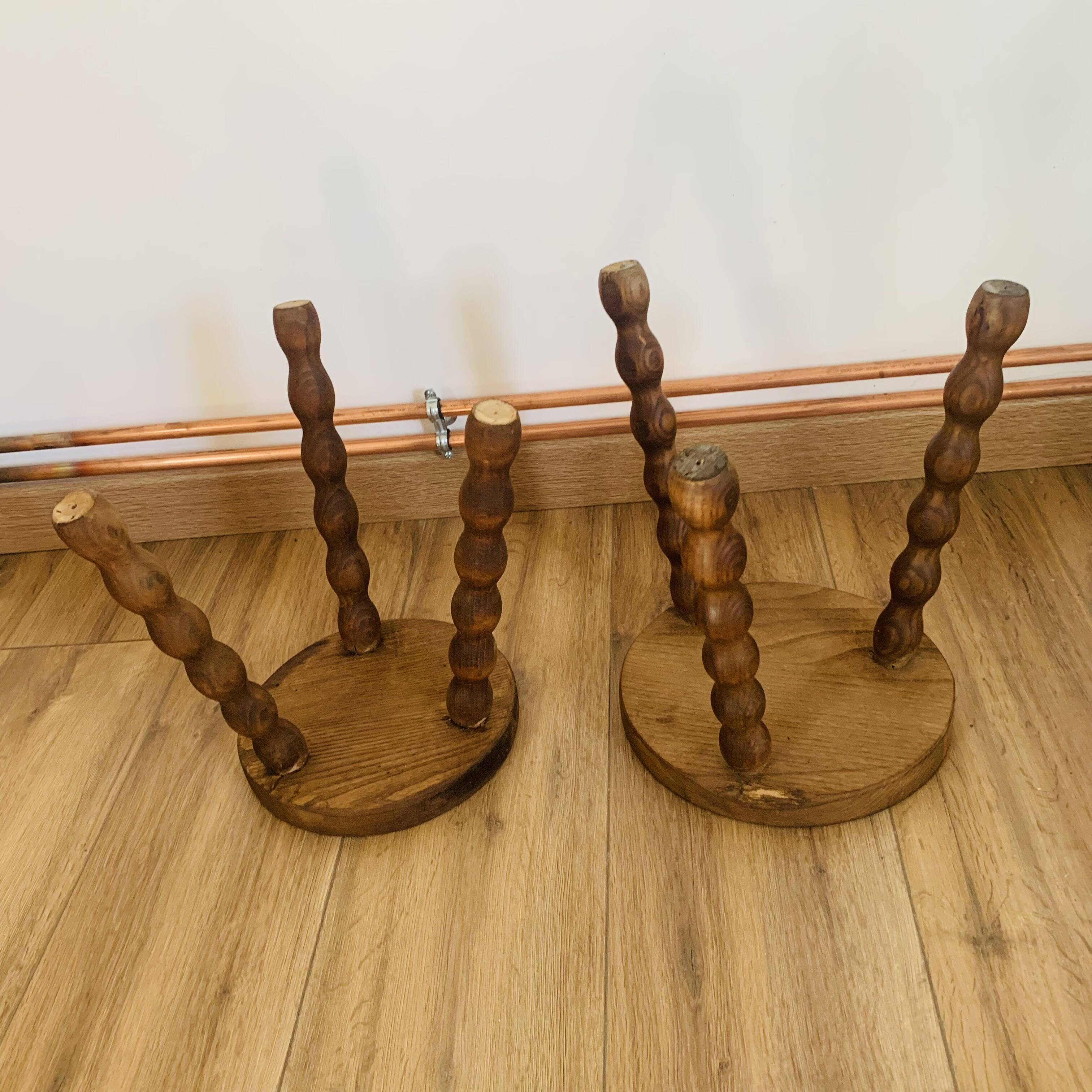 Paire de tabourets