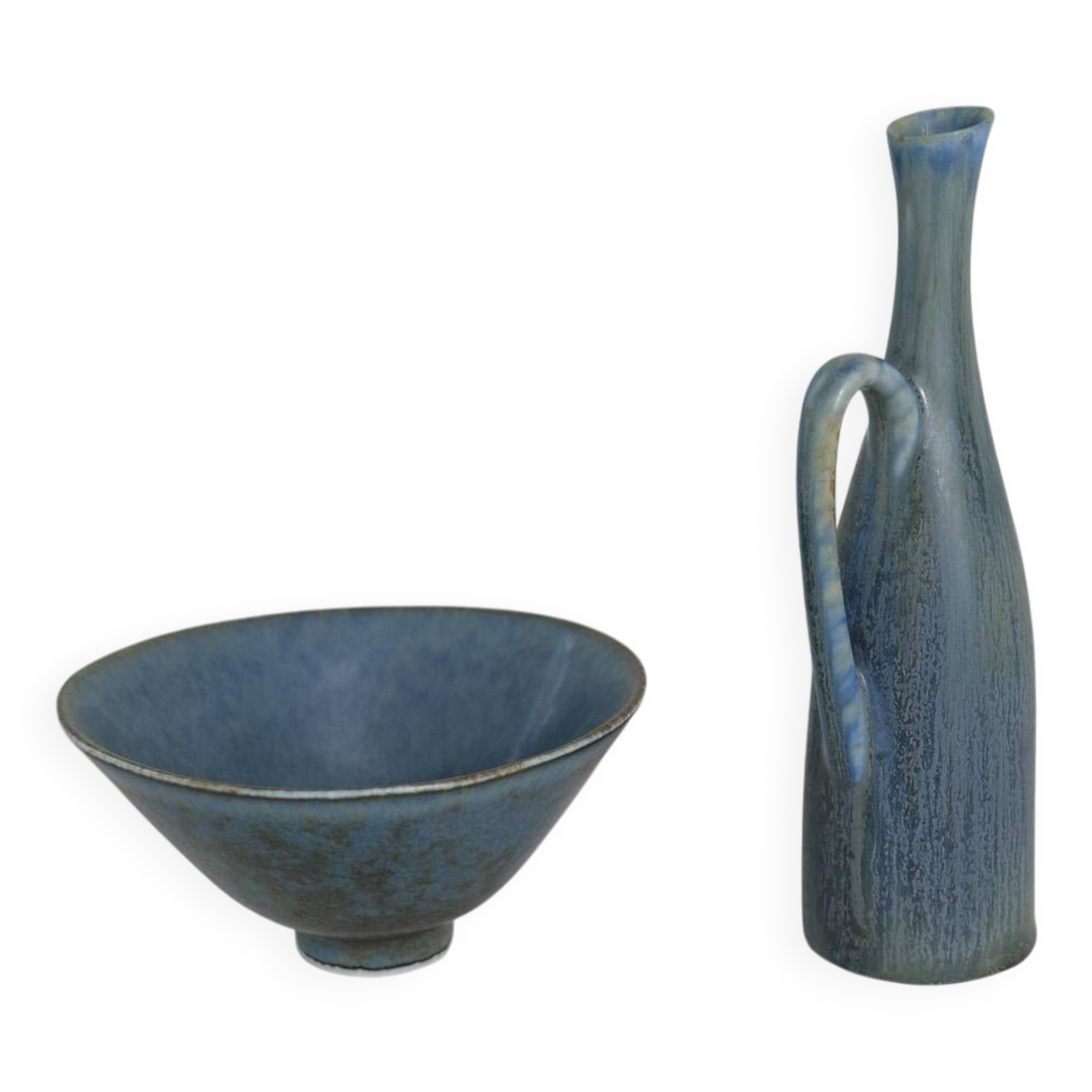 Collection of ceramic vases by Carl Harry Stålhane Rörstrand Sweden, 1950