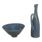 Collection of ceramic vases by Carl Harry Stålhane Rörstrand Sweden, 1950