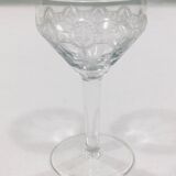 Service de verre en cristal art déco