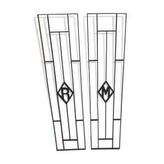 Lot of iron grids