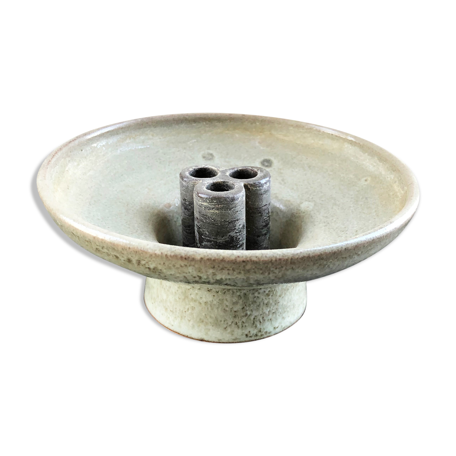 Scandinavian ceramic candlestick