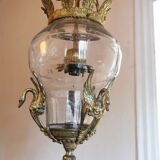 Chandelier, empire style lantern.