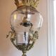 Chandelier, empire style lantern.