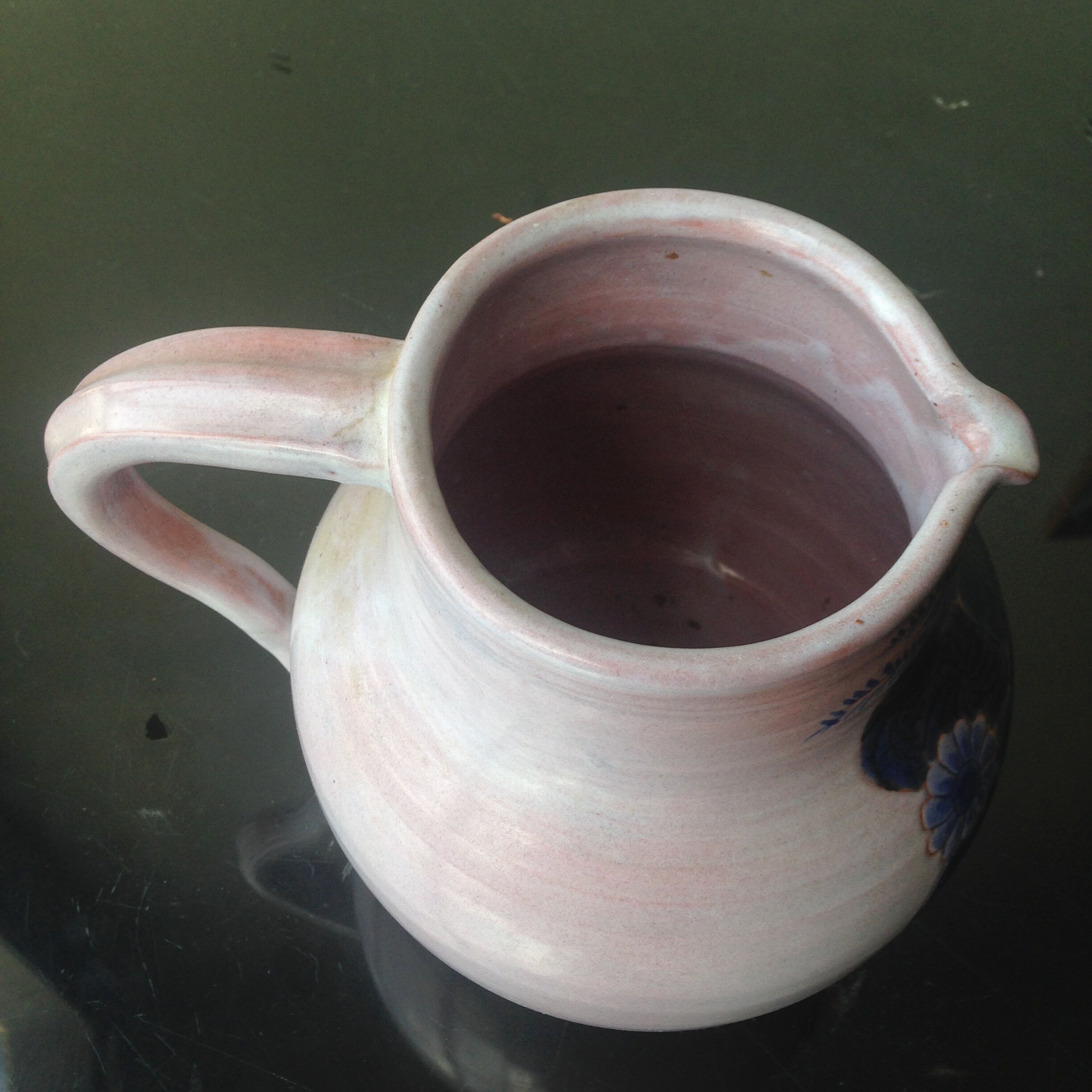 Vintage ceramic vase of the Frère Cloutier 1960