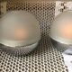 Trio of designer tealight holders