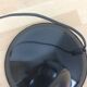 Black 70s/80s eyeball desk lamp