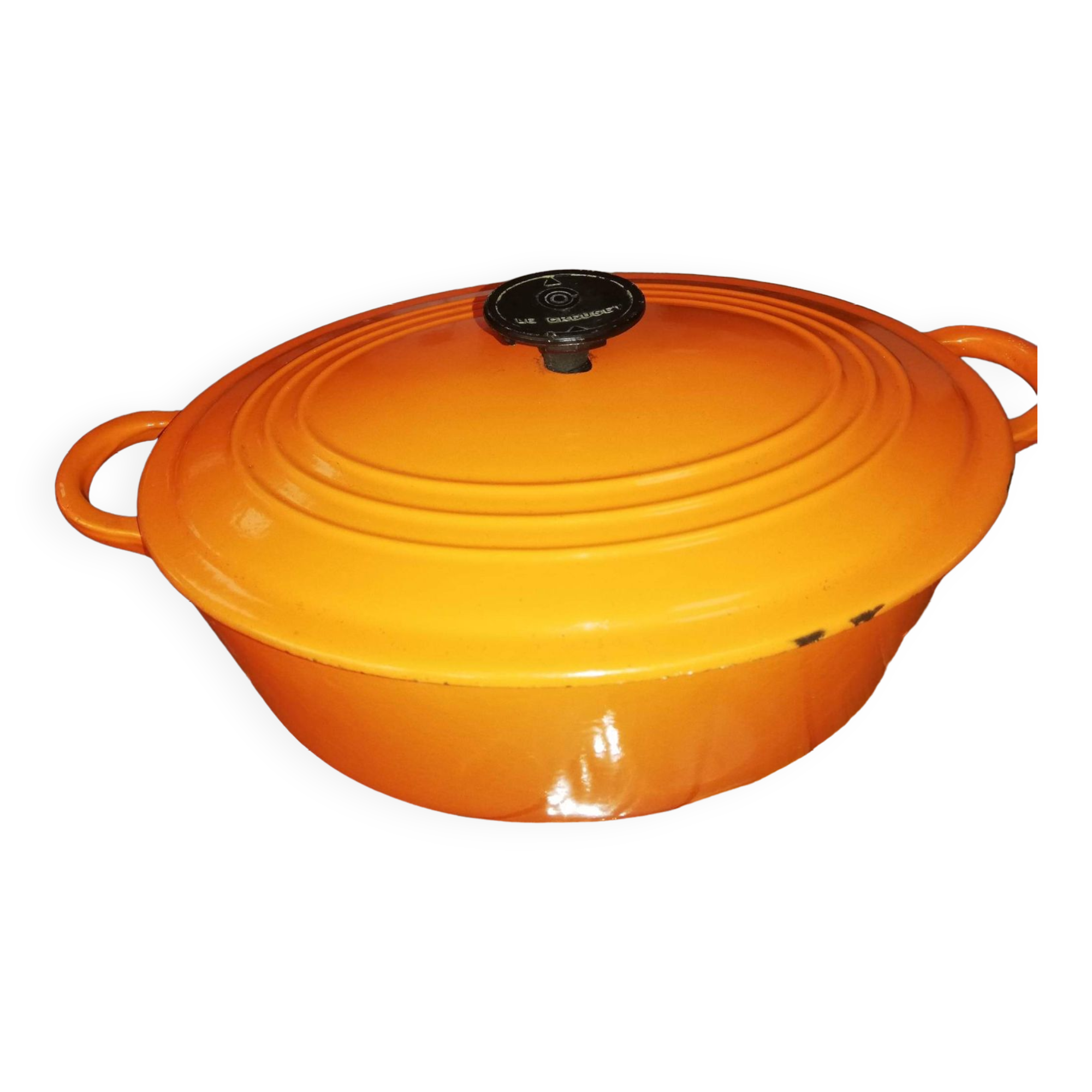 Cocotte the orange crucible