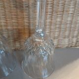 4 antique stemmed glasses