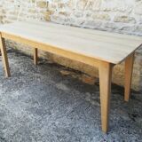 Beech farmhouse table