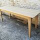 Beech farmhouse table