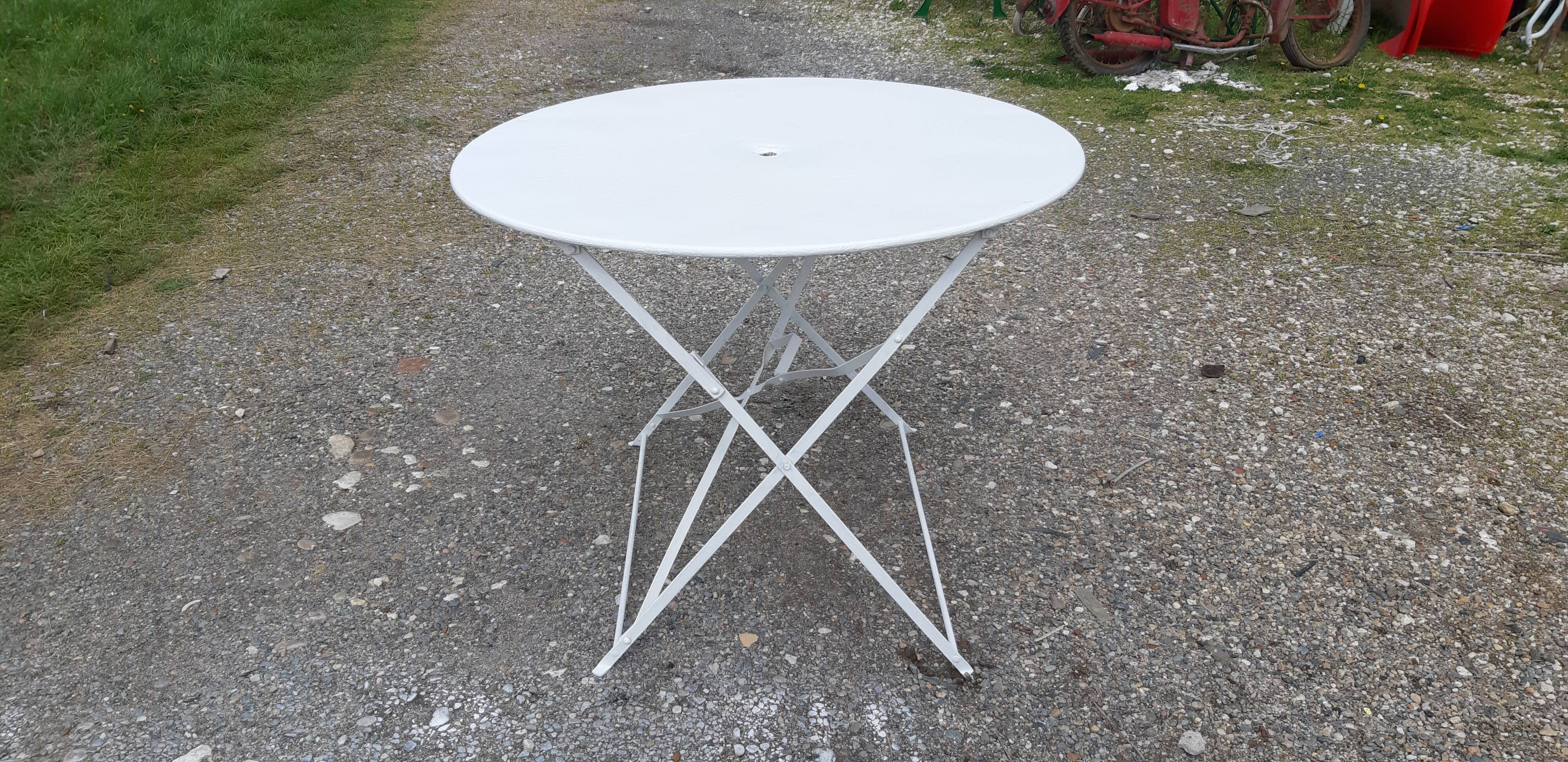 Garden table wrought iron 1930