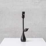 Iron mid-century french table lamp