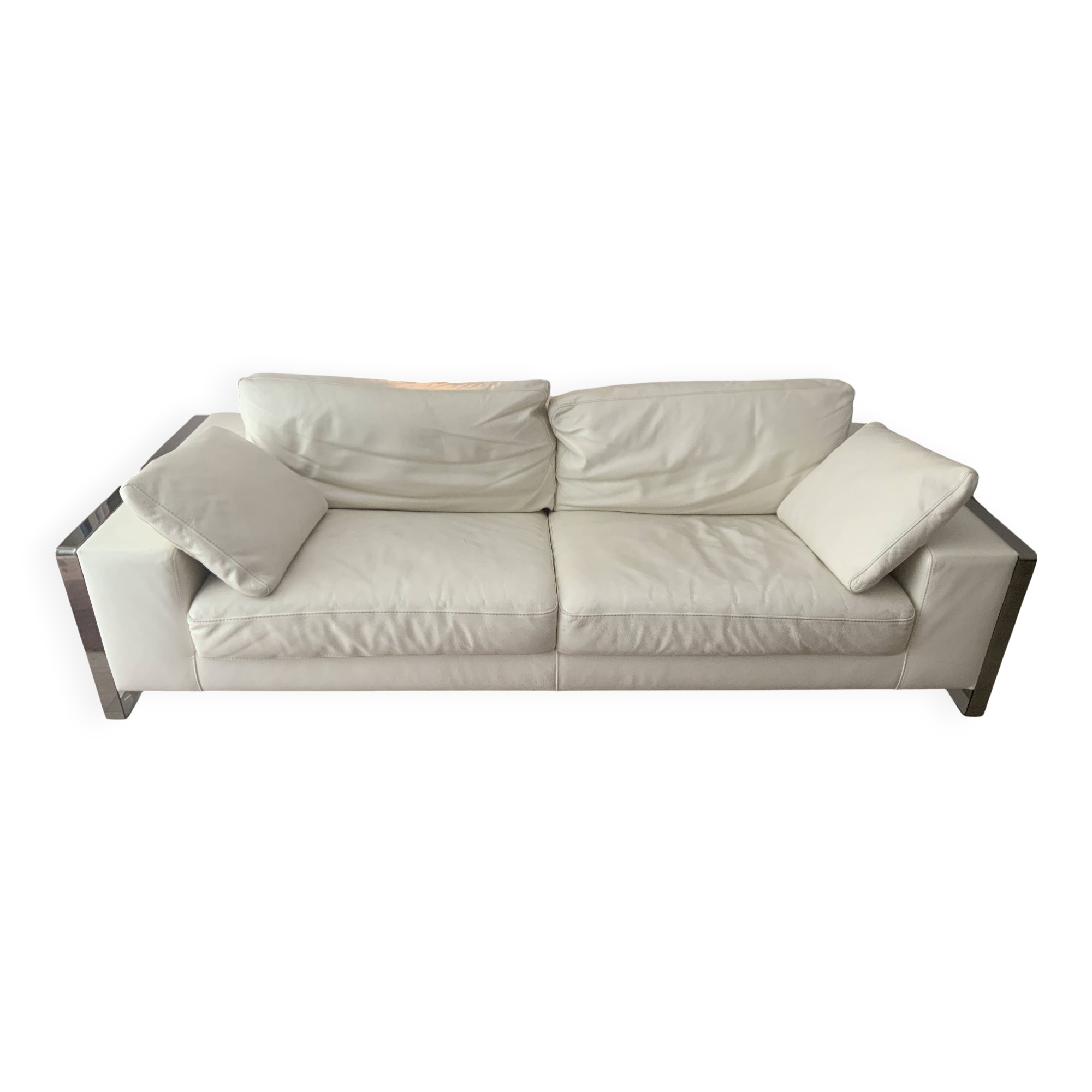 Roche Bobois leather sofa