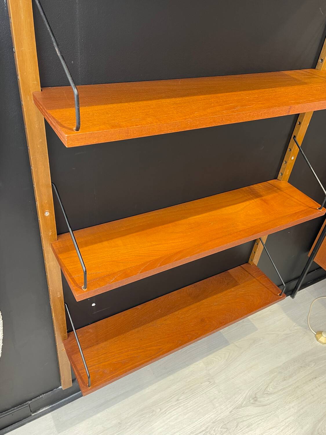 Poul Cadovius wall library in teak 1960s