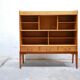 Bibliothèque buffet vintage en bois