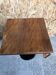 Old bistro table foot cast iron black