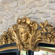 Mirror 244.5/142.5cm Louis XIV with mercury glass, gold leaf.