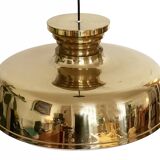 Large brass pendant light. Sweden 1960s