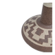 Ceramic sun / large vase with geometric pattern by Gmundner Austria, 1970s.