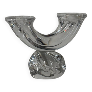 bougeoir en cristal Daum