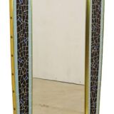 Jaren '50 -  mozaïek wandspiegel 'kulmbach'