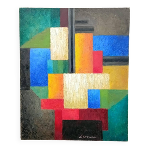 Peinture à l'huile sur - toile