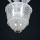 Vintage Italian Murano Glass Chandelier from the 1930s