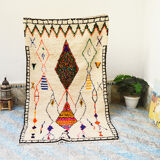 Tribal berber carpet 244 x 147 cm