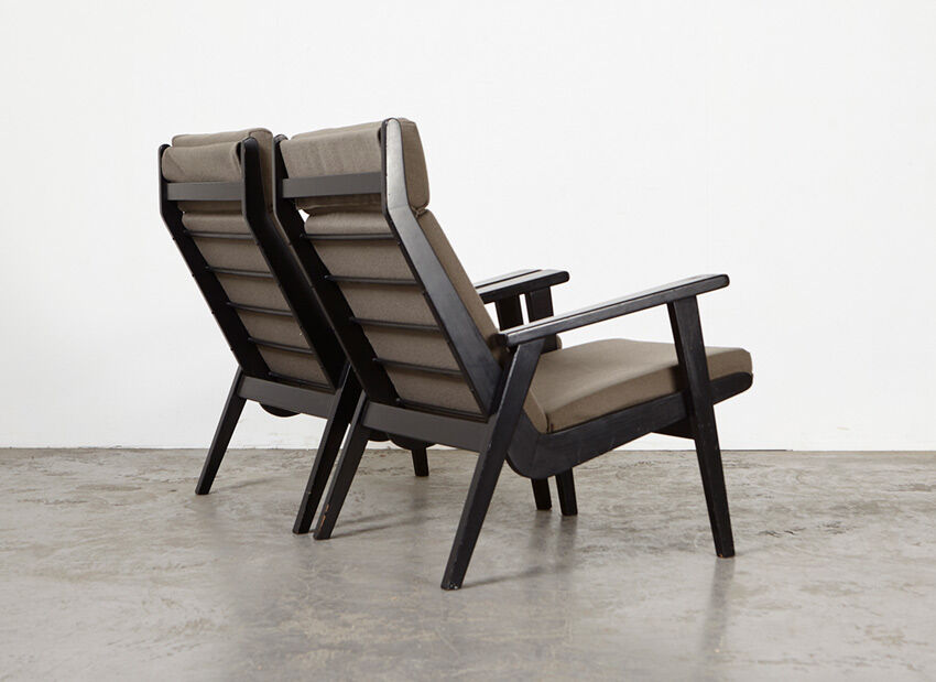 Pair of 1611 armchairs by Rob Parry for Gelderland 1952