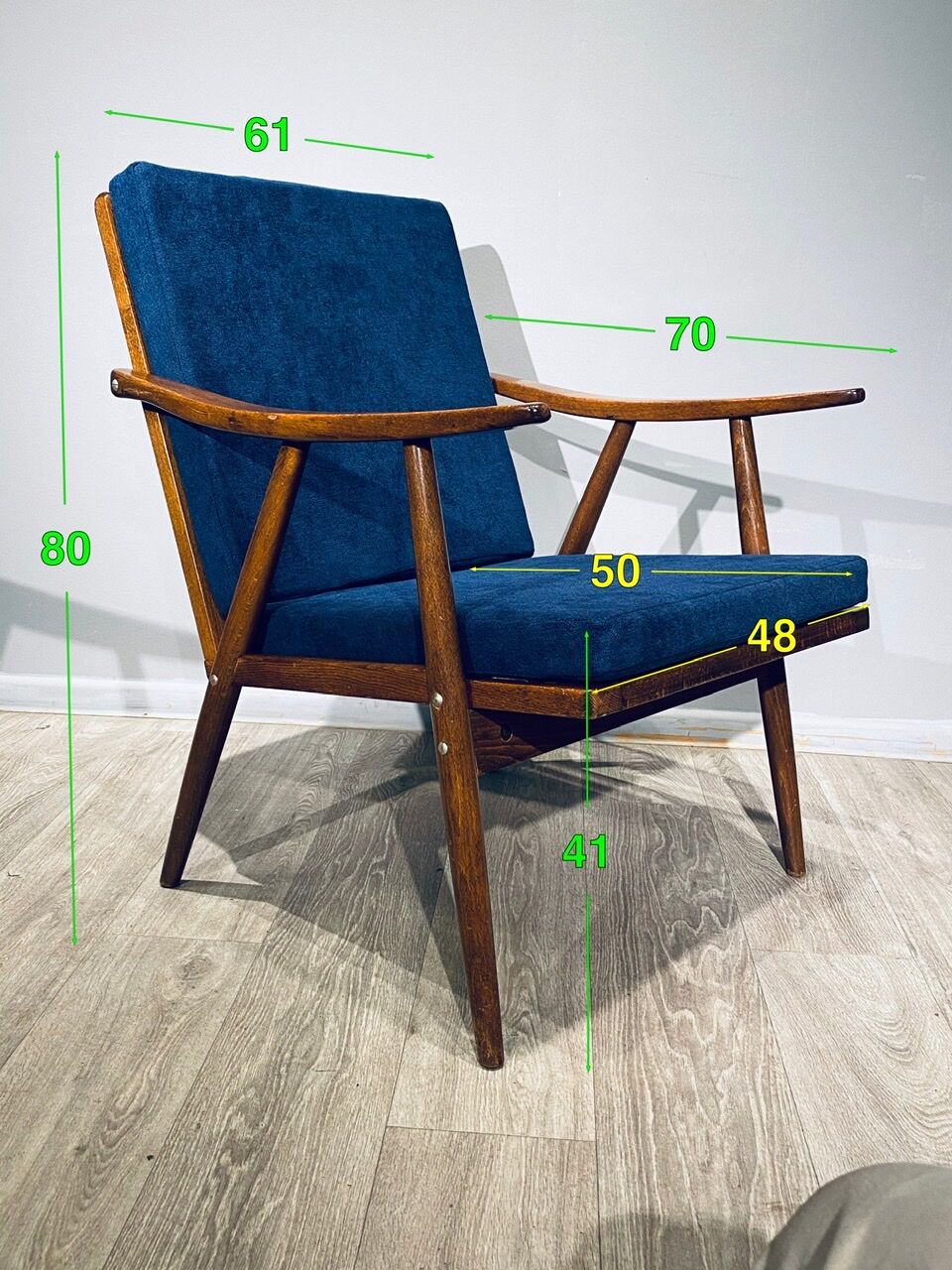 Paire de fauteuils Ton vintage 60