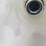 Flower gilded bronze lamp