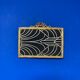 Vintage brass frame