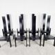 Golem chairs by Vico Magistretti, set of 8, 1970s
