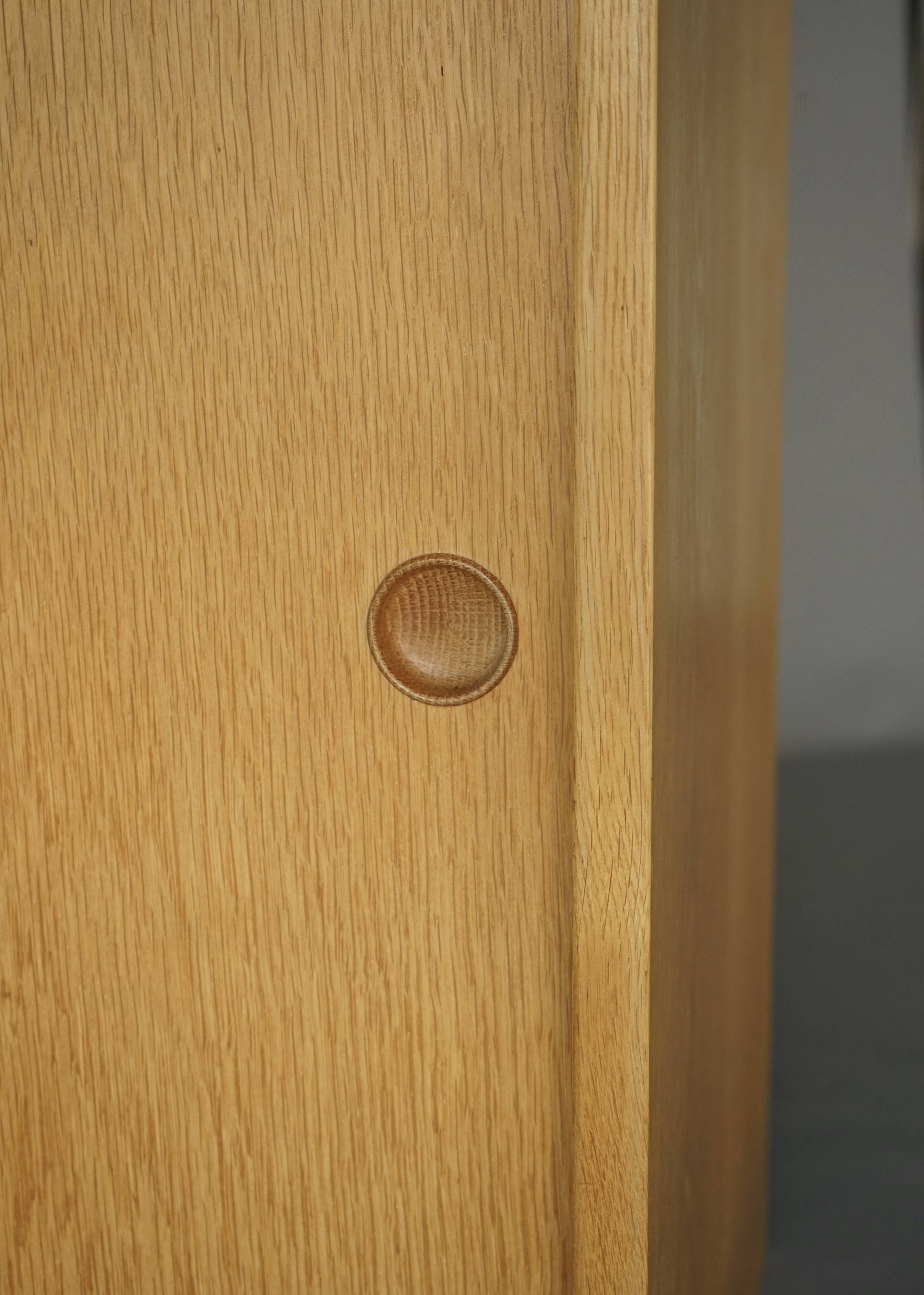Oak Bookcase by Børge Mogensen for Karl Andersson & söner. Sweden, 1960s
