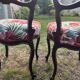 Antique walnut chairs
