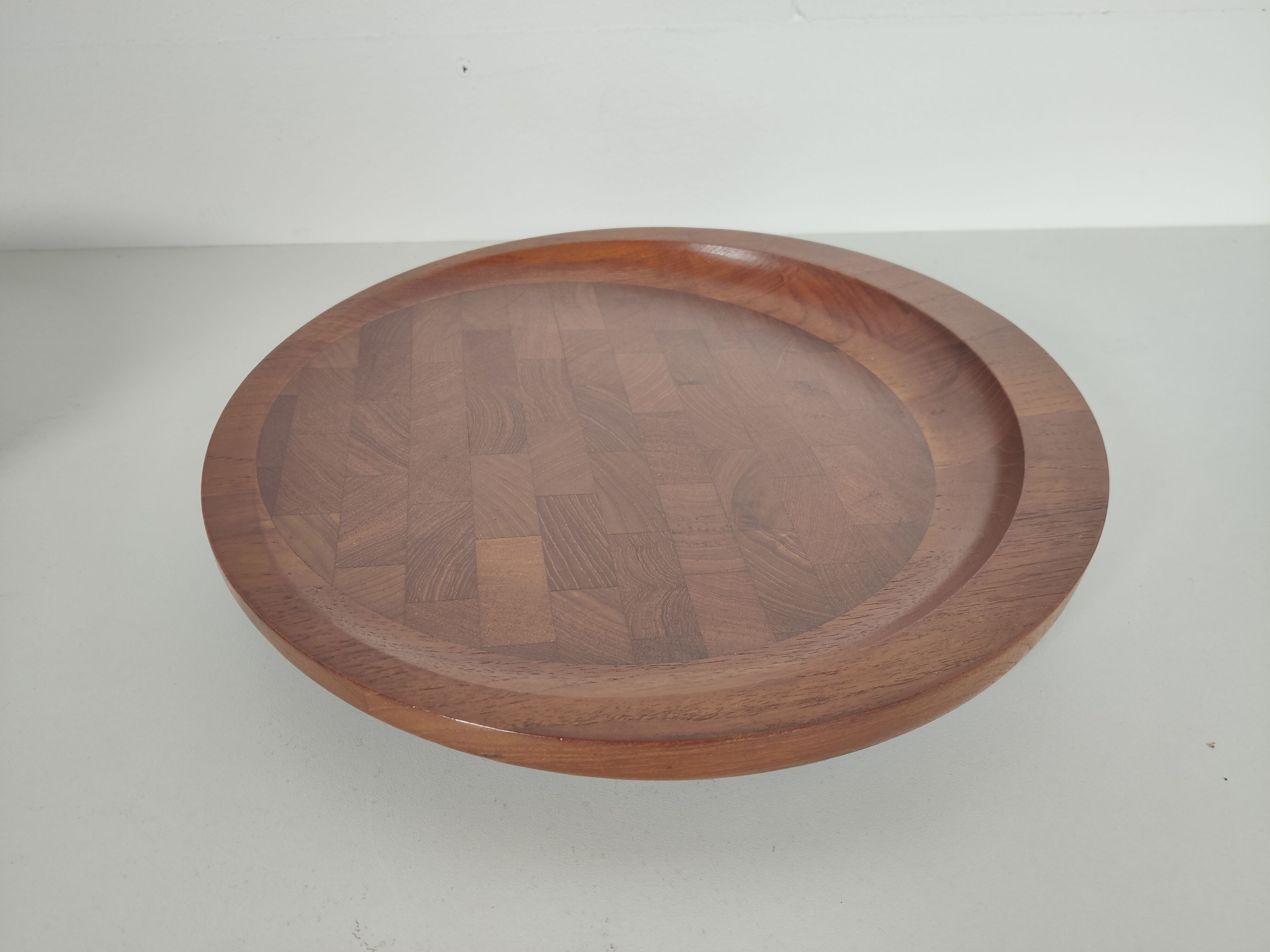 Cutting board & teak bowl by Jens Quistgaard, Denmark 1960