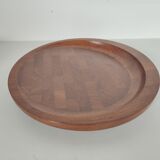 Cutting board & teak bowl by Jens Quistgaard, Denmark 1960