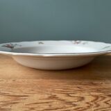 Set of 6 hollow plates Digoin Sarreguemines, Condé model