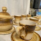 Set of 7 cups Longchamp Earthenware