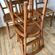 Set of 5 Luterma bistro chairs 50s