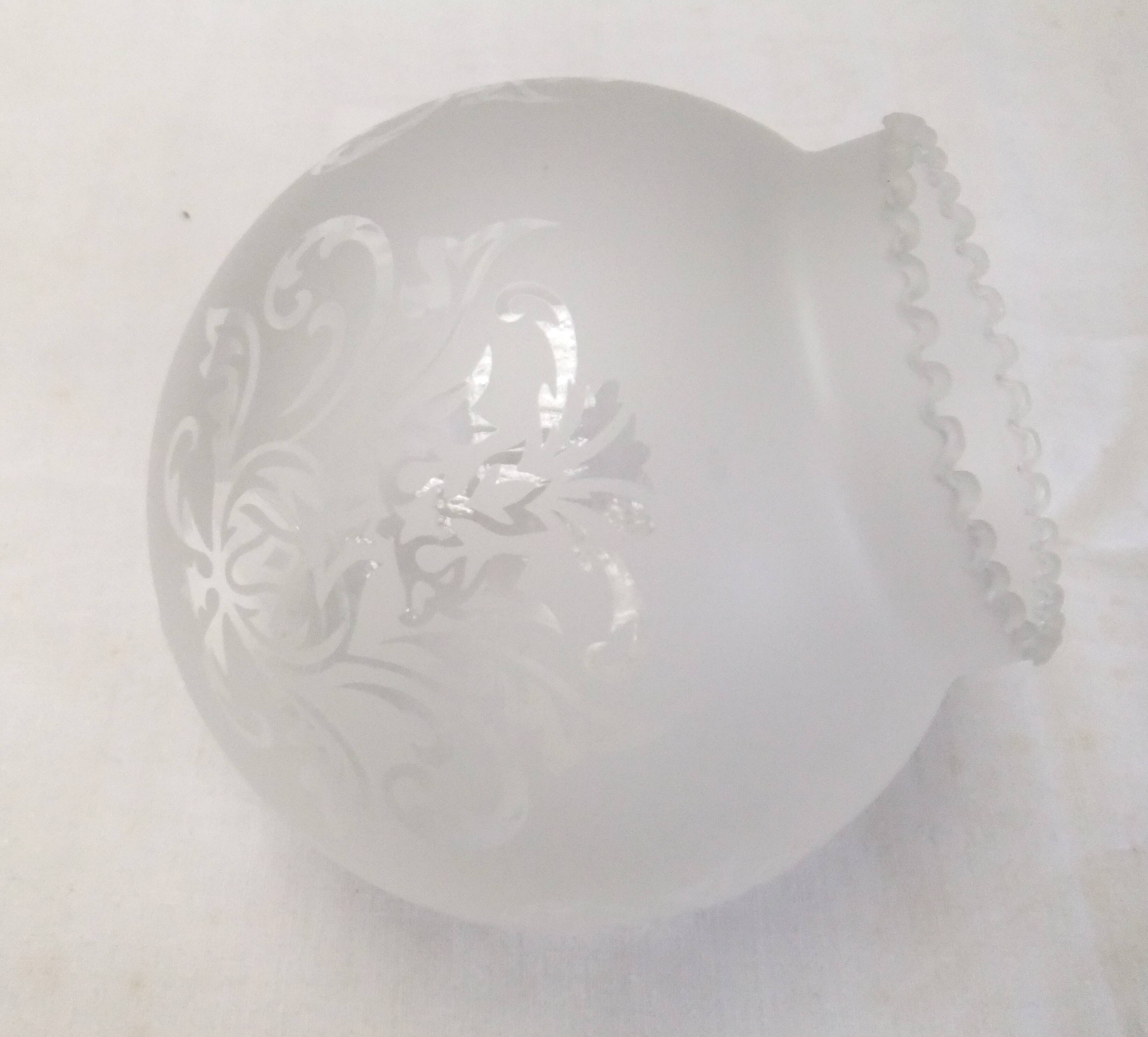 Tulip globe etched glass pendant lamp chandelier wall lamp