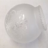 Tulip globe etched glass pendant lamp chandelier wall lamp