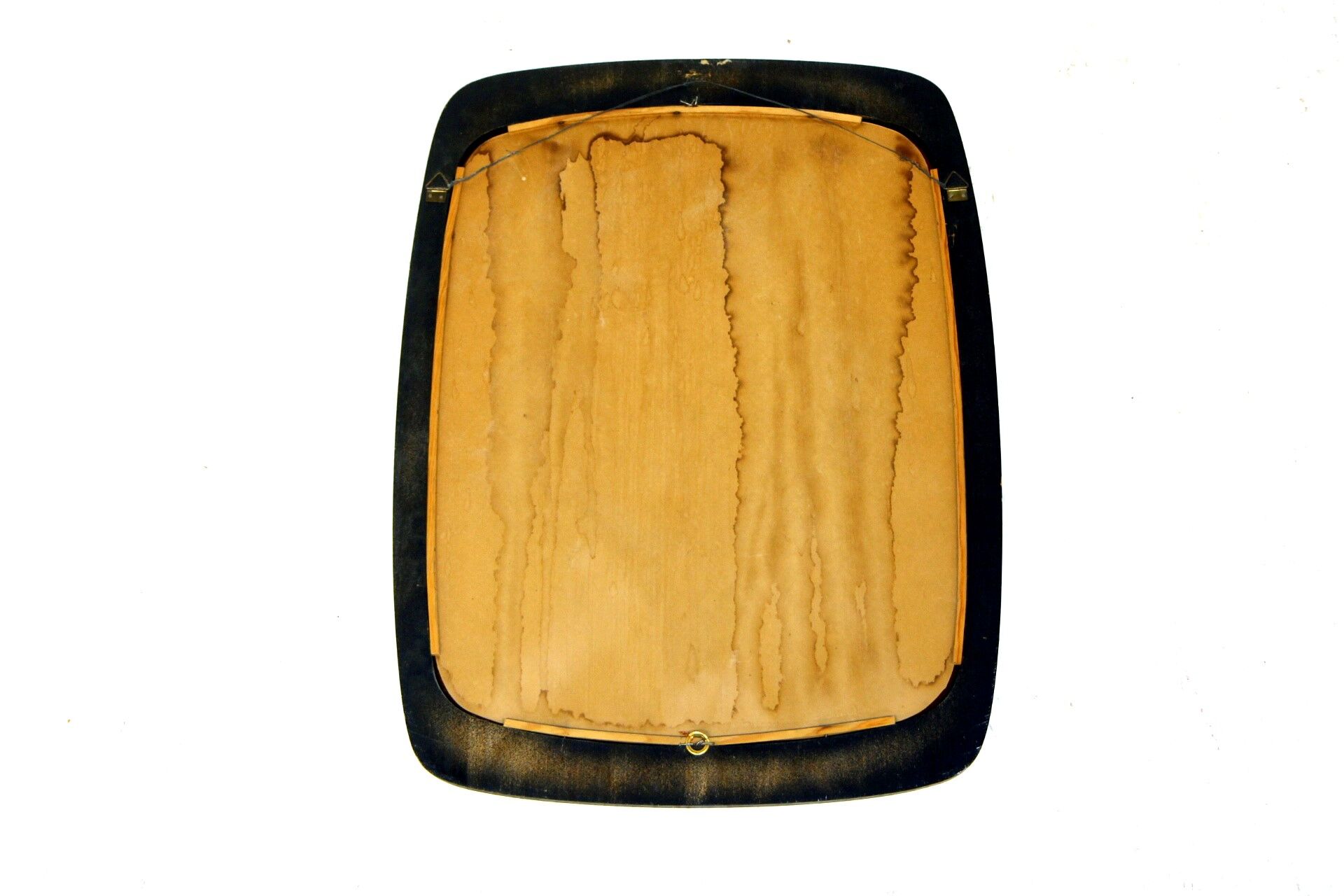 Mirror "Pebble" teak, Sweden, 1960, 62x47cm